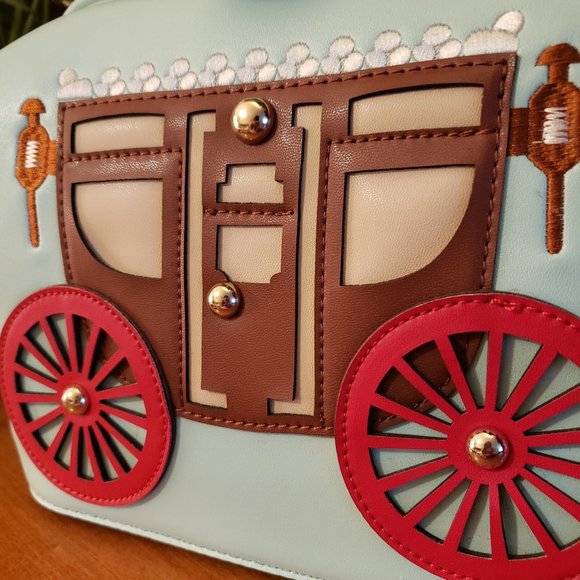 Amazing Carriage-Applique Shoulder/Hand Bag - Picture 9 of 12